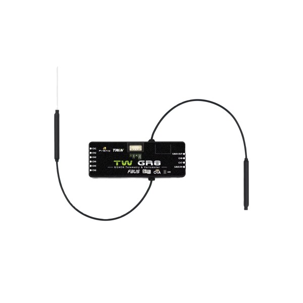 FrSky GR8 Dual 2.4GHz with Built-in air Sensor 8PWM Channels